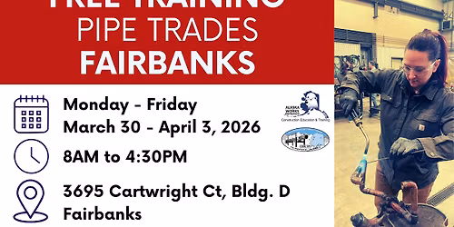 Pipe Trades - FREE, Hands-on Introductory Training