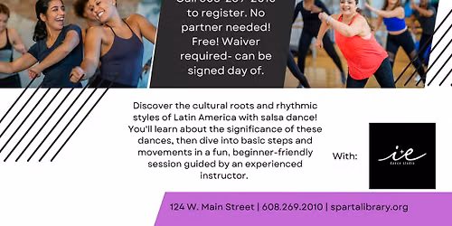 Salsa Dance for Beginners (18+)