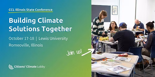 CCL Illinois State Conference: Building Climate Solutions Together