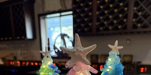 Sea Glass Christmas Tree Workshop; Chateau Round 2
