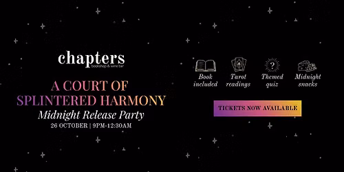 A Court of Splintered Harmony Release Party