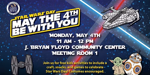 May the 4th Be With You