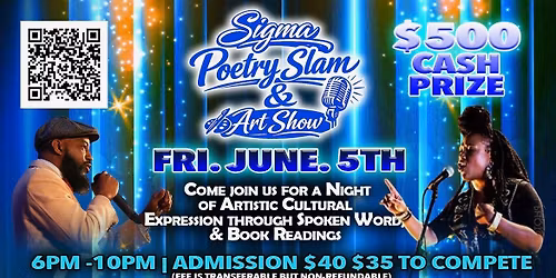Sigma Poetry Slam & Art Show