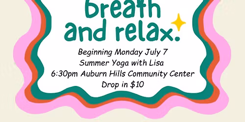 Summer Yoga with Lisa