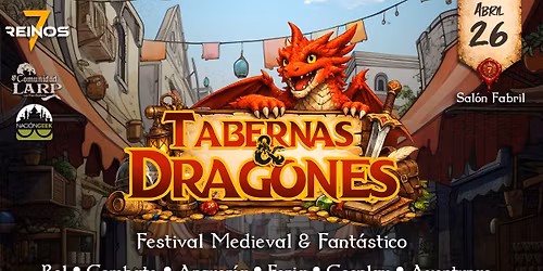 "TABERNAS & DRAGONES" Festival de Fantas\u00eda Medieval