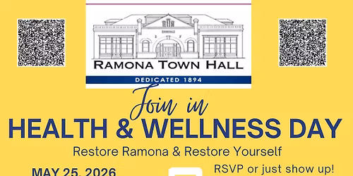 Health & Wellness Day @ Ramona Town Hall