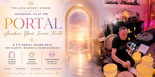 9\/9 Portal Awaken Your Inner Truth Sound Bath