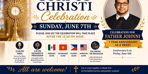 Corpus Christi Celebration