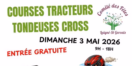 Courses de Tracteurs Tondeuses cross