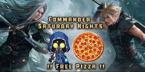 Commander Free Pizza Saturday Nights