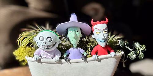Nightmare Before Christmas Terrarium - Harvey's Garden 10\/14