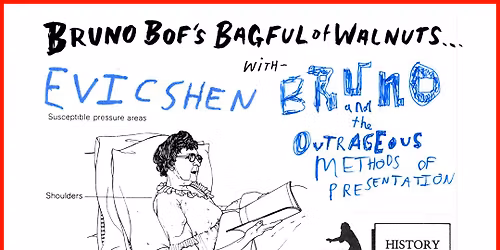 Bruno Bof's Bag of Walnuts: Evicshen, Adrian Dannatt, Dark Fox & BOMP