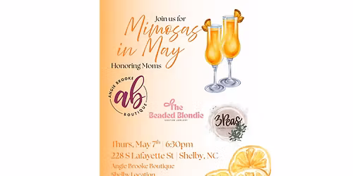 \ud83d\udc90Mimosas in May Honoring Moms with Angie Brooke Boutique, 3 Peas Earrings & The Beaded Blondie \ud83d\udc90
