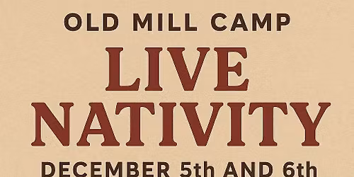 Live Nativity Walk Thru