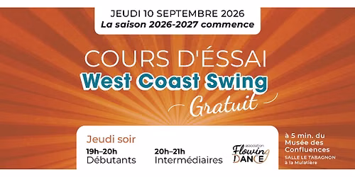 Portes Ouvertes Cours de West Coast Swing