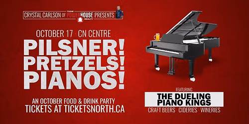 PILSNER! PRETZELS! PIANOS!
