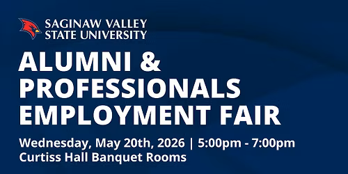 SVSU Alumni & Professionals Employment Fair