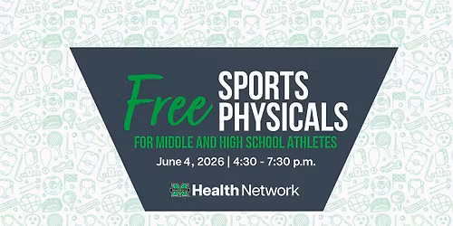 Free Sports Physicals for Middle and High School Athletes