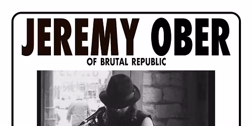 Jeremy Ober of Brutal Republic @ TAP'd - Clear Lake, IA