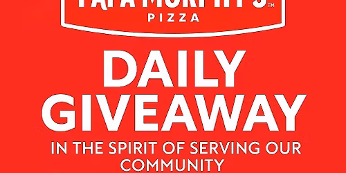 Daily Giveaway- Starting Monday