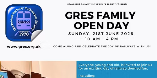 All aboard for the Gravesend Family fun day 21st June 2026