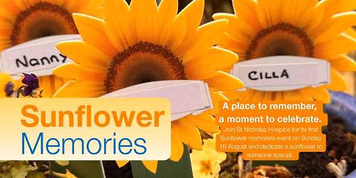 Sunflower Memories Dedications and Event