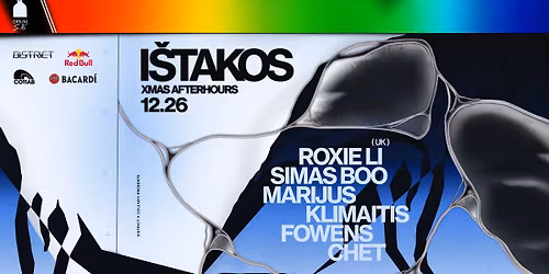 District presents: I\u0160TAKOS \/\/ X-mas afterhours