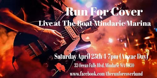 Run for Cover @ The Boat Mindarie