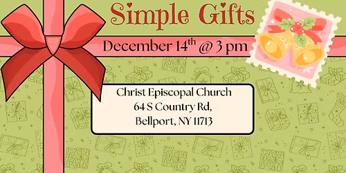 Simple Gifts Holiday Handbell Concert