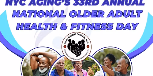 NYC Aging's 33rd Annual National Older Adult Health & Fitness Day!
