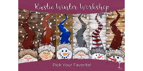 Custom DIY Christmas Portraits - Paint and Sip in Houston | Classpop!\u2122