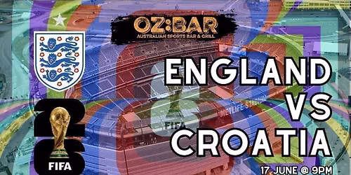 England vs Croatia | World Cup 2026 | OZ:BAR | 17.06.26