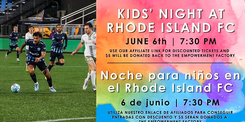 Kid's Night at Rhode Island FC
