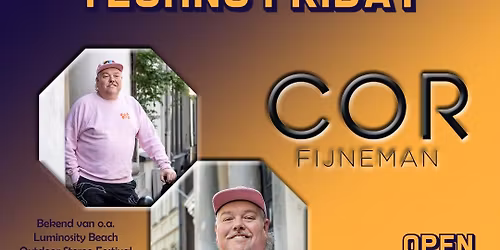 Techno Friday met Cor Fijneman bij Cafe de Halte !!