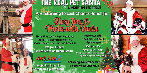 Photos & Story Time with Santa