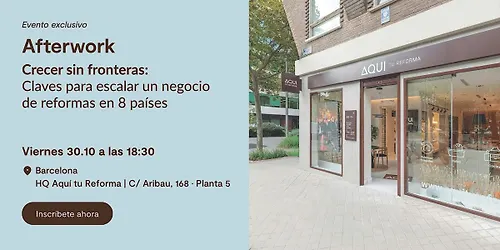 Afterwork Barcelona Crecer Sin Fronteras Claves para Escalar un Negocio
