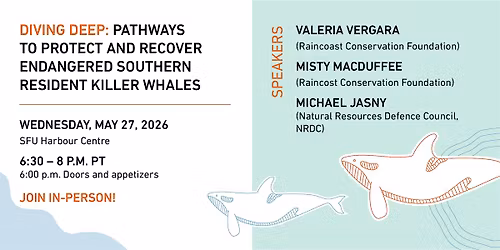 Diving deep:  Protecting and recovering endangered Southern Resident Orcas