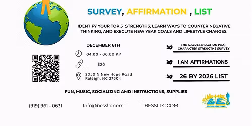 Watch Out World Series - Survey, Affirmations, List (Part 1)