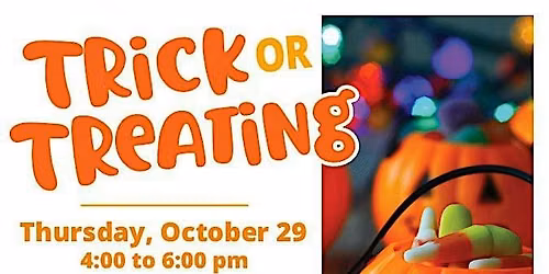 Community Trick-or-Treating FREE