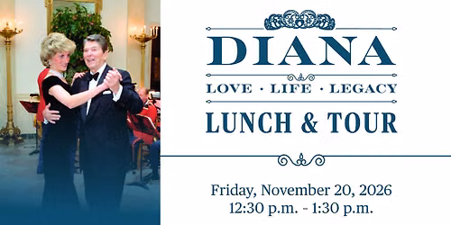 Princess Diana White House Lunch and Tour