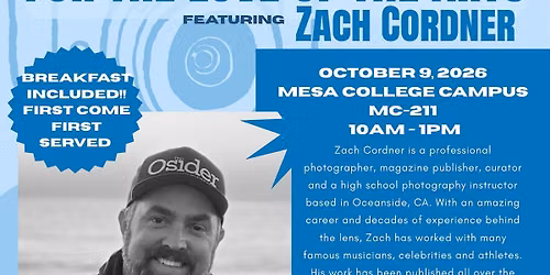 For The Love of The Arts: Zach Cordner