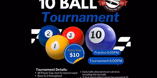 10 Ball Tournament 