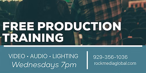 Free Live Production Training