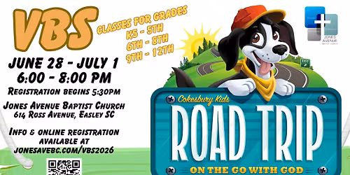 VBS: Road Trip - On The Go With God