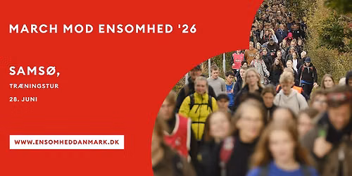 March Mod Ensomhed '26 - Sams\u00f8, Tr\u00e6ningstur
