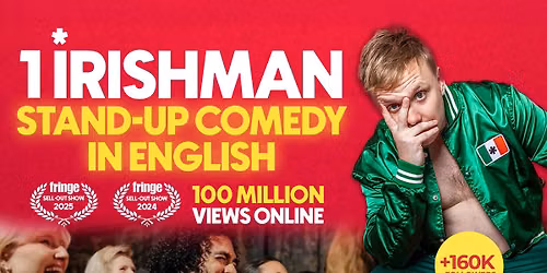 1 Irishman in Zurich | A stand-up comedy show in English | 8PM