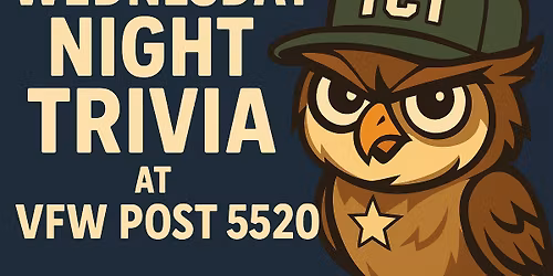 Wednesday Night Trivia at VFW Post 5520!