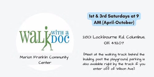 Walk with a Doc at Marion Franklin Community Center