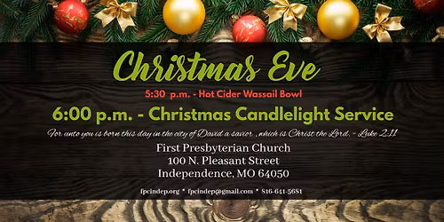 Christmas Eve Service
