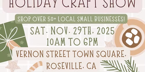 Small Business Saturday Holiday Craft Show